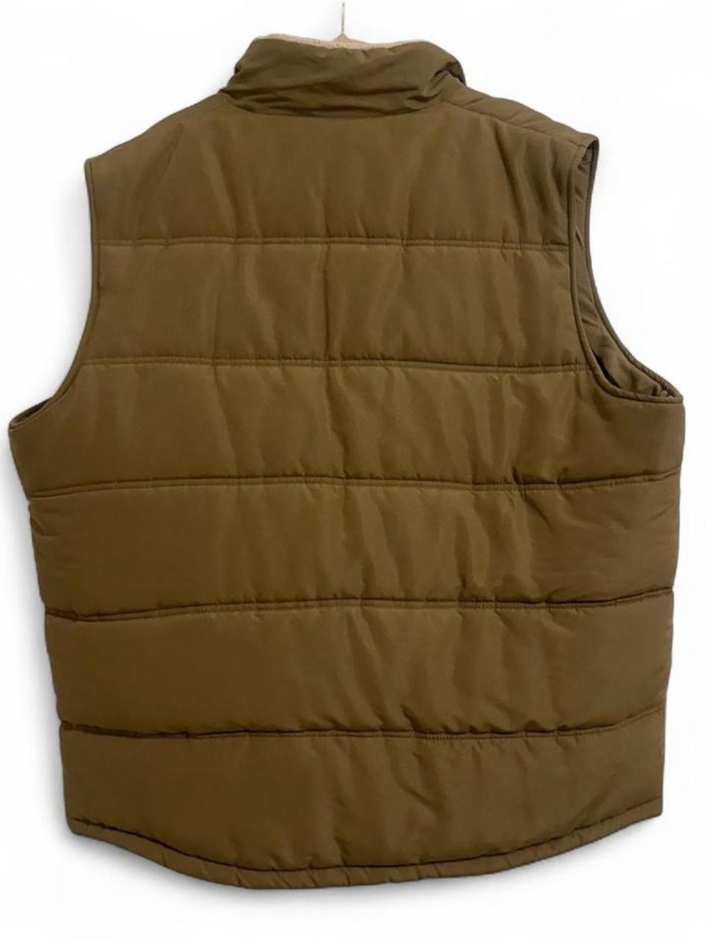 Field & Stream Quilted Heavyweight Full Zip Outdoor Vest khaki Men XXL - Picture 2 of 5